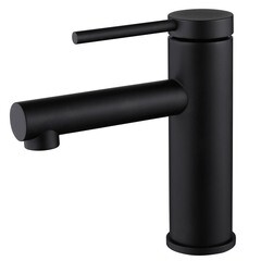 Смеситель для раковины Abber Emotion однорычажный черный (AF8810B)