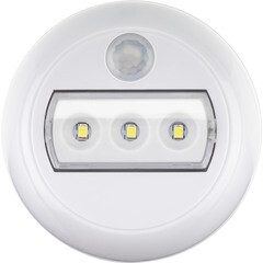 Изображение товара Светильник с датчиком движения Duwi Nightlux IP20 230 В 120 градусов до 4 м белый (25835 3)