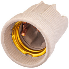 Изображение товара Патрон для лампы Е27 Duwi керамический 60 Вт IP20 подвесной бежевый (24615 2)