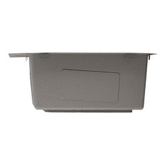 Мойка для кухни Ukinox Практика 50х50х20 см врезная с сифоном сталь (PRB500.500 -GT10C 0CW) - фото 2