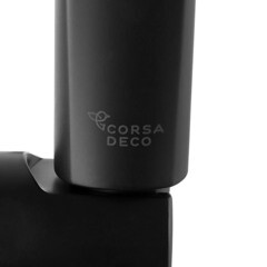 Душевой комплект Corsa Deco CX со шлангом со стойкой черный (SSETCX125SB) - фото 4