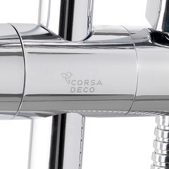 Душевой комплект Corsa Deco CX со шлангом со стойкой хром (SSETCX130Q) - фото 4