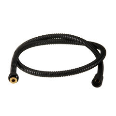 Смеситель с гигиеническим душем встраиваемый Corsa Deco со скрытой частью в комплекте черный (HF001B) - фото 4