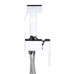 Смеситель с гигиеническим душем встраиваемый Corsa Deco со скрытой частью в комплекте хром (HF002) - фото 8