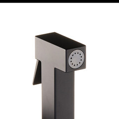 Смеситель с гигиеническим душем встраиваемый Corsa Deco со скрытой частью в комплекте черный (HF002B) - фото 5