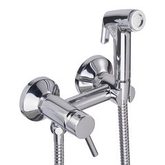 Смеситель с гигиеническим душем Corsa Deco хром (HF004)