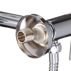 Смеситель с гигиеническим душем Corsa Deco хром (HF004) - фото 6