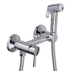 Смеситель с гигиеническим душем Corsa Deco хром (HF005)