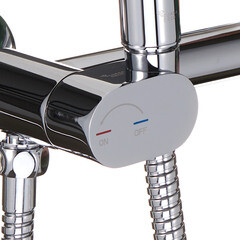 Смеситель с гигиеническим душем Corsa Deco хром (HF006) - фото 7