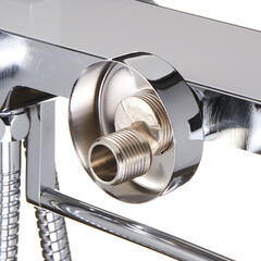 Смеситель с гигиеническим душем Corsa Deco с держателем хром (HF007W) - фото 6