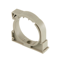 Фиксатор Valfex 63 мм для полипропиленовых труб с защелкой серый (10160063Г) - фото 1