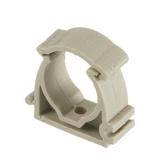 Фиксатор Valfex 25-27 мм для полипропиленовых труб с защелкой серый (10160025Г)