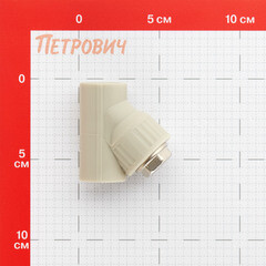 Фильтр полипропиленовый Valfex косой 20 мм В/В сетчатый серый (10141020Г) - фото 2