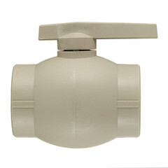 Кран шаровой полипропиленовый Valfex 63 мм серый (10144063Г) - фото 4