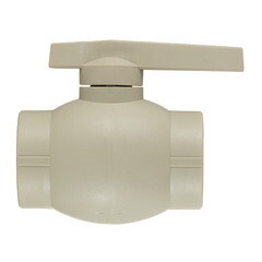 Кран шаровой полипропиленовый Valfex 50 мм серый (10144050Г) - фото 4