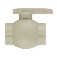 Кран шаровой полипропиленовый Valfex 40 мм серый (10144040Г) - фото 4