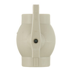 Кран шаровой полипропиленовый Valfex 40 мм серый (10144040Г) - фото 3