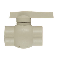 Кран шаровой полипропиленовый Valfex 32 мм серый (10144032Г) - фото 4