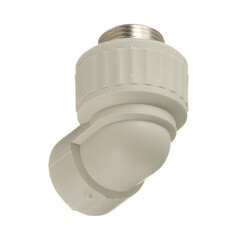 Угол полипропиленовый Valfex комбинированный 25 мм х 3/4 НР(ш) серый (10126025Г) - фото 4