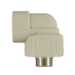 Угол полипропиленовый Valfex комбинированный 25 мм х 1/2 НР(ш) серый (10126125Г) - фото 3