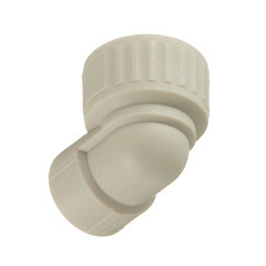 Угол полипропиленовый Valfex комбинированный 20 мм х 3/4 ВР(г) серый (10125120Г) - фото 4