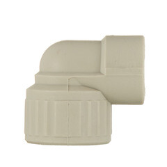 Угол полипропиленовый Valfex комбинированный 20 мм х 1/2 ВР(г) серый (10125020Г) - фото 3