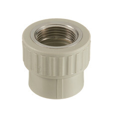 Муфта полипропиленовая Valfex 32 мм х 1 ВР(г) серая (10129032Г)