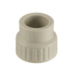 Муфта полипропиленовая Valfex 32 мм х 1 ВР(г) серая (10129032Г) - фото 4
