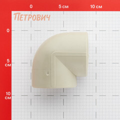Угол полипропиленовый Valfex 50 мм 90° серый (10108050Г) - фото 2