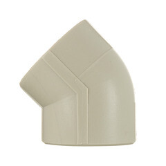 Угол полипропиленовый Valfex 40 мм 45° серый (10107040Г) - фото 3