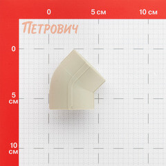 Угол полипропиленовый Valfex 32 мм 45° серый (10107032Г) - фото 2