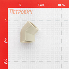 Угол полипропиленовый Valfex 25 мм 45° серый (10107025Г) - фото 2