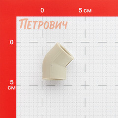 Угол полипропиленовый Valfex 20 мм 45° серый (10107020Г) - фото 2