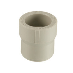 Муфта полипропиленовая Valfex переходная 50 х 40 мм серая (10005040Г) - фото 1