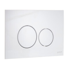 Клавиша смыва для инсталляций Vitra Origin белая (740-2400) - фото 1