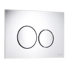 Клавиша смыва для инсталляций Vitra Origin хром (740-2480) - фото 1