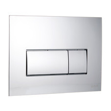 Клавиша смыва для инсталляций Vitra Root Square хром (740-2380)