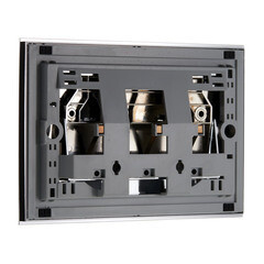 Клавиша смыва для инсталляций Vitra Root Square хром (740-2380) - фото 3