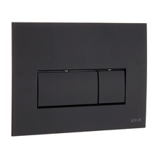Клавиша смыва для инсталляций Vitra Root Square черная матовая (740-2311)
