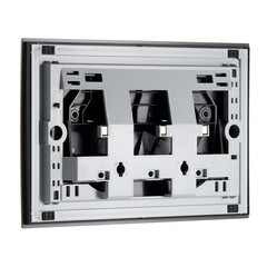 Клавиша смыва для инсталляций Vitra Root Square черная матовая (740-2311) - фото 3