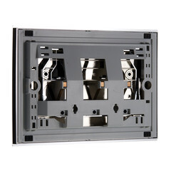 Клавиша смыва для инсталляций Vitra Root Round хром (740-2280) - фото 3