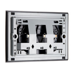 Клавиша смыва для инсталляций Vitra Root Round черная матовая (740-2211) - фото 3