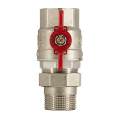 Кран шаровой латунный Stout SVB 1 1/4 ВР(г) х 1 1/4 НР(ш) полнопроходной бабочка со сгоном прямой (SVB-1007-200032) - фото 4