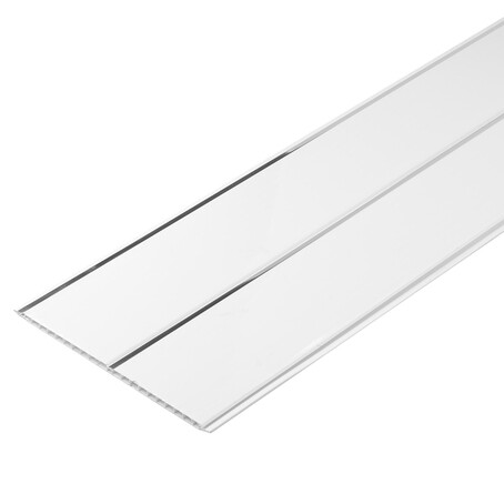 Панель ПВХ 250х3000х10 мм Venta бесшовная матовая белая 0,75 кв.м ...