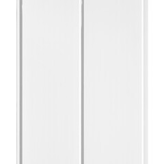 Панель ПВХ 240х3000х7,5 мм Nordside рейка двойная хром 0,72 кв.м - фото 2