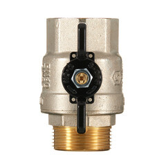 Кран шаровой латунный Stout SVB 1 1/4 ВР(г) х 1 1/4 НР(ш) полнопроходной бабочка прямой (SVB-0004-200032) - фото 3