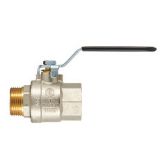 Кран шаровой латунный Stout SVB 1 ВР(г) х 1 НР(ш) полнопроходной ручка прямой (SVB-0003-200025) - фото 4