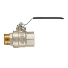 Кран шаровой латунный Stout SVB 3/4 ВР(г) х 3/4 НР(ш) полнопроходной ручка прямой (SVB-0003-200020) - фото 4