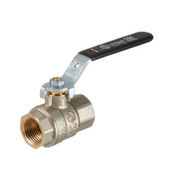 Изображение товара Кран шаровой латунный Stout SVB 1/2 ВР(г) х 1/2ВР(г) полнопроходной ручка прямой (SVB-0001-200015)