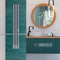 Полотенцесушитель электрический Indigo Style Pro 1200х180 мм 165 Вт с терморегулятором серебристый - фото 3